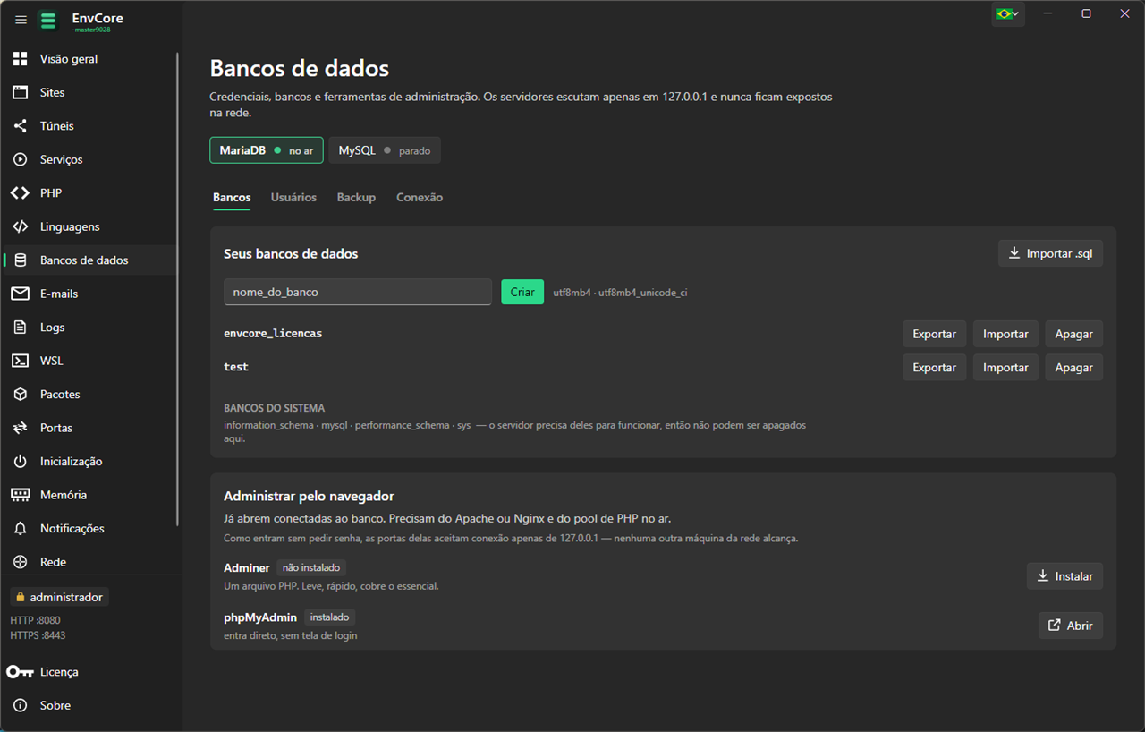 Bancos de dados